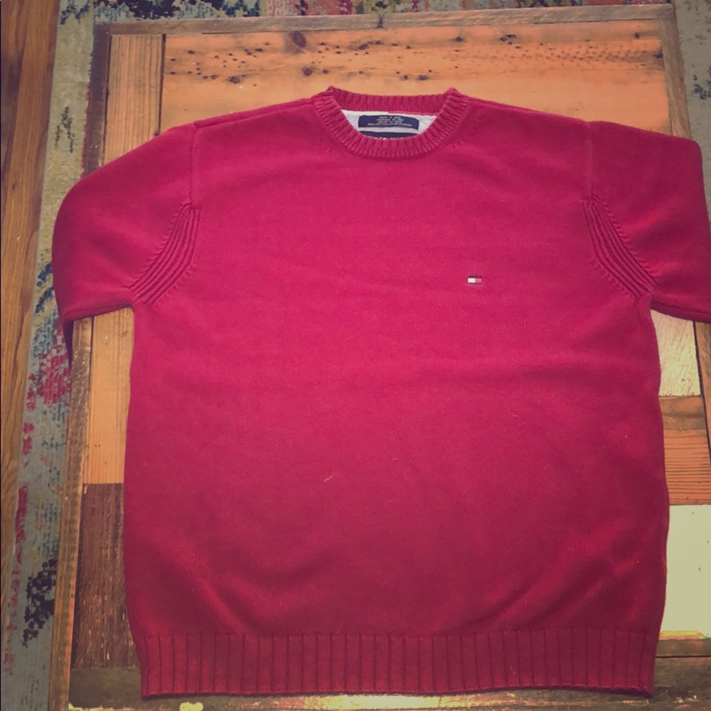 Small Tommy Hilfiger red sweater